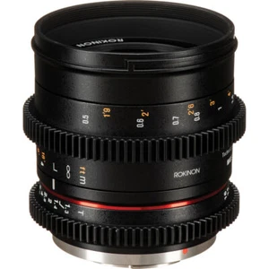 Rokinon 50mm T1.3 Compact High-Speed Cine Lens for Micro Four Thirds - Picture 1 of 3