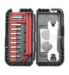 Bell Roadside 600 Compact Bike Tool & Patch Kit 28 Pieces with Hard case - Picture 1 of 4