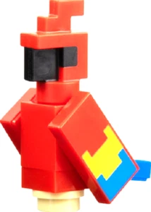 Genuine LEGO Minecraft Minifigure mineparrot01 PARROT w/ Ass'y Instr. **NEW** - Picture 1 of 2