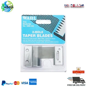 WAHL Professional 2-Hole Super Taper Blade Kit. Replacement Blades - Picture 1 of 5