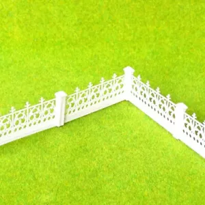 2Set HO/OO 1:100 Scale Road Guardrail Miniatures Lot Garden Fence Sand Table - Picture 1 of 2