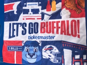BUFFALO BILLS RALLY TOWEL SGA 1/12/25 Denver Broncos Wild Card Game - Brand New! - Picture 1 of 2