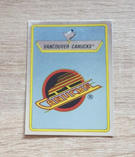 1990 Panini NHL 1991 Vancouver Canucks 300 Foil Sticker Ice Hockey Hockey Topps