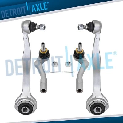 Front Lower Forward Control Arms Outer Tie Rods for Mercedes-Benz C240 C320 C350 - Image 1 of 4