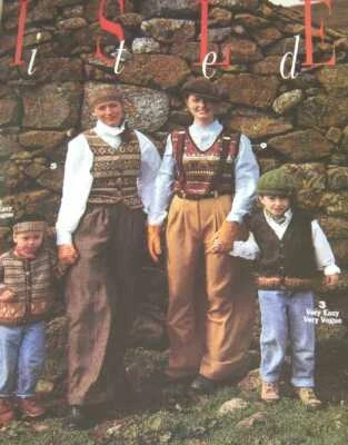 ~ RARE VOGUE KNITTING PATTERN MAGAZINE ALICE STARMORE MOST COLLECTIBLE ISSUE  ~ - Image 1 of 4