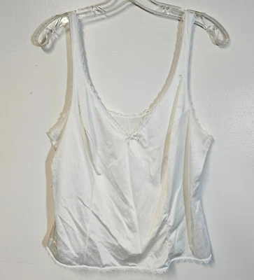 Babydoll De Colección Fruit Of The Loom Delicada Camisola Talla L 40 Slip Tank Coqueta Encaje Foto 1 de 4