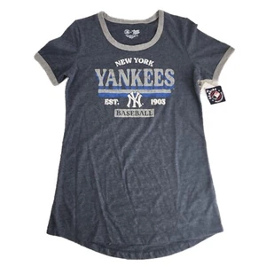 MLB New York Yankees Women's Fitted Short Sleeve T-Shirt, Small - Picture 1 of 14
