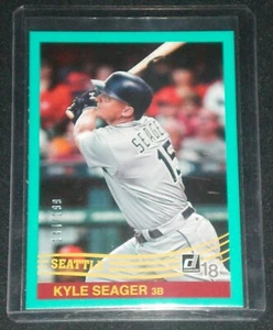 2018 Donruss Teal Border Kyle Seager #260 Seattle Mariners 144/199  - Bild 1 von 1