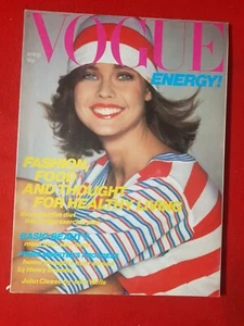 VOGUE Magazine : 15th April 1980 : CAROL ALT : Vintage Fashion - Picture 1 of 14