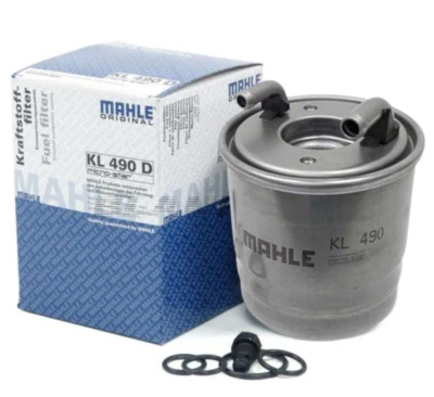 MAHLE Fuel Filter KL490D for Mercedes Benz E320 E350 ML350 ML320 Sprinter 2500 - Image 1 of 4