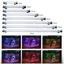 IP68 Waterproof RGB LED Aquarium Amphibious Submersible Light Fish Tank Lamp