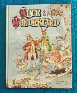 Lewis Carroll's Alice in Wonderland adapted/Jane Carruth VTG Children's Classic - Picture 1 of 9