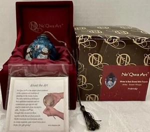 Ne’Qwa Winter is Best Shared with Friends Ornament Artist Susan Winget 7151152 - Picture 1 of 7