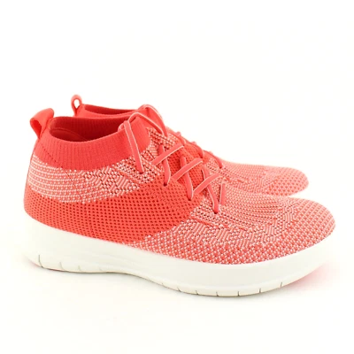 Fitflop Uberknit Mujer Talla 6.5 Coral Tejido Tenis Zapatos Foto 1 de 4