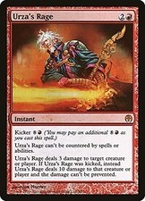 1x Urza's Rage - NM MTG Foil - Duel Decks : Phyrexia vs. The Coalition