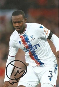 CRYSTAL PALACE: TYRICK MITCHELL SIGNED 6x4 ACTION PHOTO+COA - Picture 1 of 1