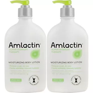 Amlactin 12 % Milchsäure tägliche feuchtigkeitsspendende Lotion, 20 Unzen (2er-Pack) - Bild 1 von 1