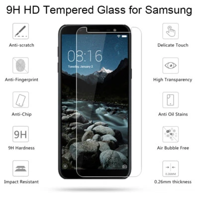 For Samsung Galaxy A41 A32 A12 A72 Screen Protector Protective Tempered Glass 9H - Image 1 of 4