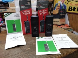 Ricetrasmettitore CB TRC-219 realistico vintage 3 canali stato solido con scatole ricambi riparazione - Foto 1 di 24