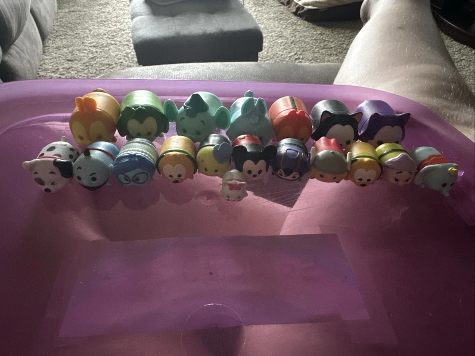 Disney Tsum Tsum Multicolor Lote De 19 Figuras Grandes Medianas Y Pequeñas Foto 1 de 1