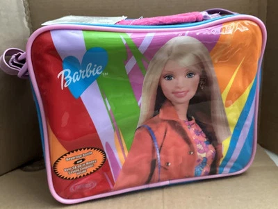 Fiambrera aislada Barbie 2002 nueva con etiquetas con botella de bebidas de la marca Thermos Foto 1 de 4