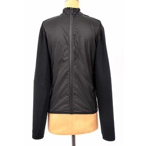 sz S NEW $2280 PRADA Men LINE A RED LOGO Blue Cotton & NYLON Zip Sporty JACKET - Picture 1 of 18