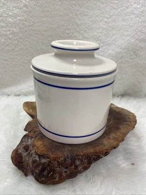 Crock Butter Bell Dish Cover Pot French Butter Storage Keeper - Image 1 of 4