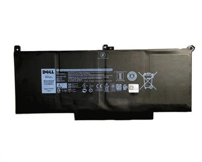 Genuine OEM F3YGT Battery For Dell Latitude 7290 7380 7390 7480 7490 E7280 E7480 - Image 1 of 4