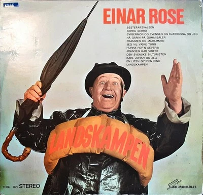 Einar Rose, Landskampen, (LP, Comp, RP), NM or M-, 3614727822 - Image 1 of 4