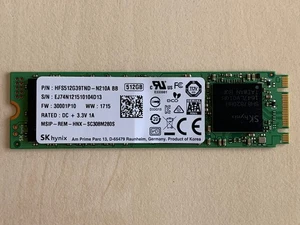 SK hynix SC308 512 GB SATA SSD, MLC NAND, HFS512G39TND-N210A BB - Afbeelding 1 van 3