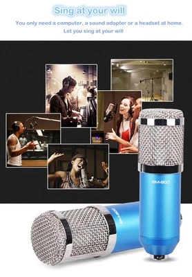 BM-800 Professionelles Kondensator Mikrofon Produktbündel Nieren Studio Mikrofon Kit - Bild 1 von 4