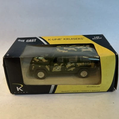 K-Line K-94301 Die Cast Kruiser US Army Mercedes Jeeps 1:43 Scale - NIP - Image 1 of 2