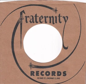 Fraternity BigBoppa Reproduction Company Record Sleeves (15 Pack) - Picture 1 of 2