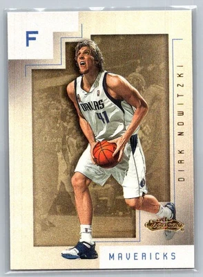 2001-02 Fleer Showcase Basketball #77 Dirk Nowitzki - VG - Dallas Mavericks - Image 1 of 2