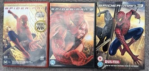 x3 Spider-Man 1, 2 & 3- 2 Disc Special Editions- Tobey Maguire- Special Features - Picture 1 of 5