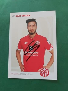 FSV Mainz 05 , S. Serdar , Autogrammkarte, Fussball - Picture 1 of 2