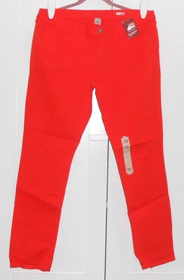 JEANS MUJER ARIZONA TOMATE NARANJA SUPER AJUSTADOS - TALLA 17 JUNIORS Foto 1 de 2