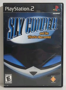 Sly Cooper And The Thievius Raccoonus (PS2) CIB, tarjeta de registro, BL - Imagen 1 de 9