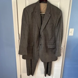 Vtg Lauren Ralph Lauren Mens Wool Cashmere Blend Blazer Pants 46R Made in Canada - Picture 1 of 22