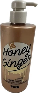 NEW Victoria Secrets Pink Honey Ginger Body Lotion Pump 14oz Moisturizer VS - Picture 1 of 10
