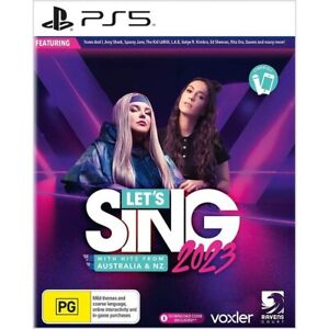 Nouvelle annonceLet's Sing 2023 - Sony PS5 PlayStation 5 - Game Disc Only - BRAND NEW