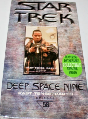 Star Trek: Deep Space Nine Ep. 58 Past Tense Part II (New Sealed VHS 1999) - Image 1 of 2