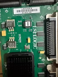 LSI 22320-S 375-3191 PCI-X SCSI RAID Card SG-XPCI2SCSI-LM320 For Sun Server - Picture 1 of 2