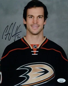 Antoine Vermette Anaheim Ducks Signed 8x10 Matte Photo JSA Authenticated - Picture 1 of 2