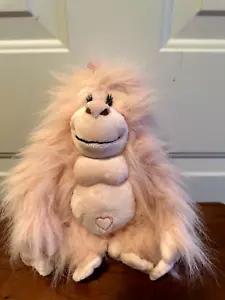 Ganz WEBKINZ  HM477 Pink GLAMOROUS GORILLA Monkey  Stuffed Plush Animal NO CODE - Bild 1 von 6