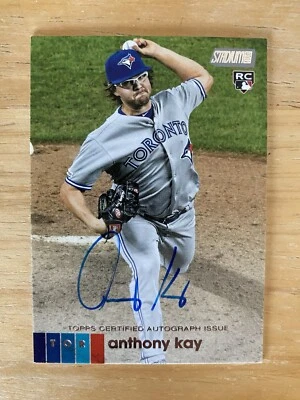 Anthony Kay 2020 Topps Stadium Club Rookie Autograph,  #AAKA Blue Jays  - Image 1 of 2