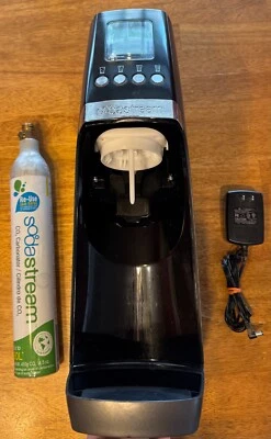SodaStream Revolution Sparkling Water Machine Maker RVLTN001, w/CO2 & power cord - Image 1 of 4