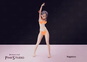 Nagatoro naked 1/12 resin kit Unpainted anime kit Ijiranaide, Nagatoro-san - Foto 1 di 2