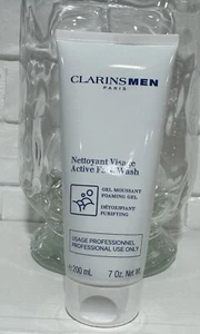 Clarins Men Nettoyant Visage Active Face Wash, 7oz “SEALED” NO BOX, JUMBO - Picture 1 of 2