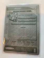 Jabari Smith - 2004-05 Topps Total Black Printing Plate 1/1 SSP Back Nets